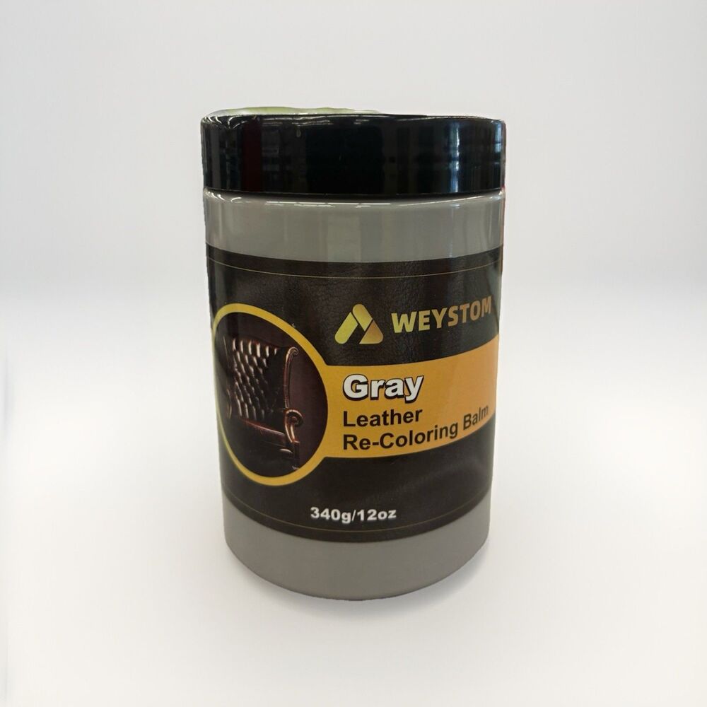Leather Recoloring Balm - Leather Color Restorer, Leather Repair Kit for Black